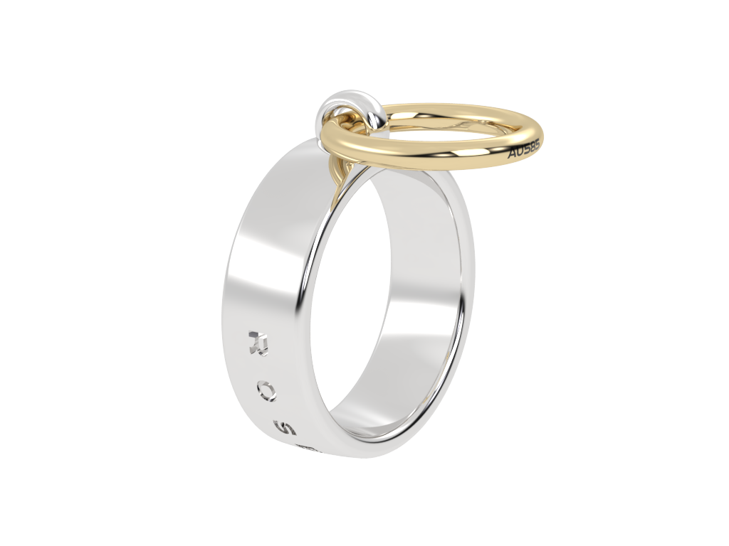 Silver Pierced Ring